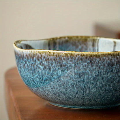 Ceramiczna miska do makaronu w stylu japandi do kuchni
