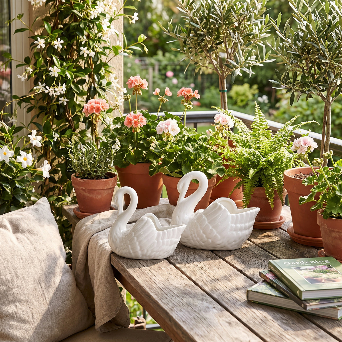 Lifestyle: outdoor / taras