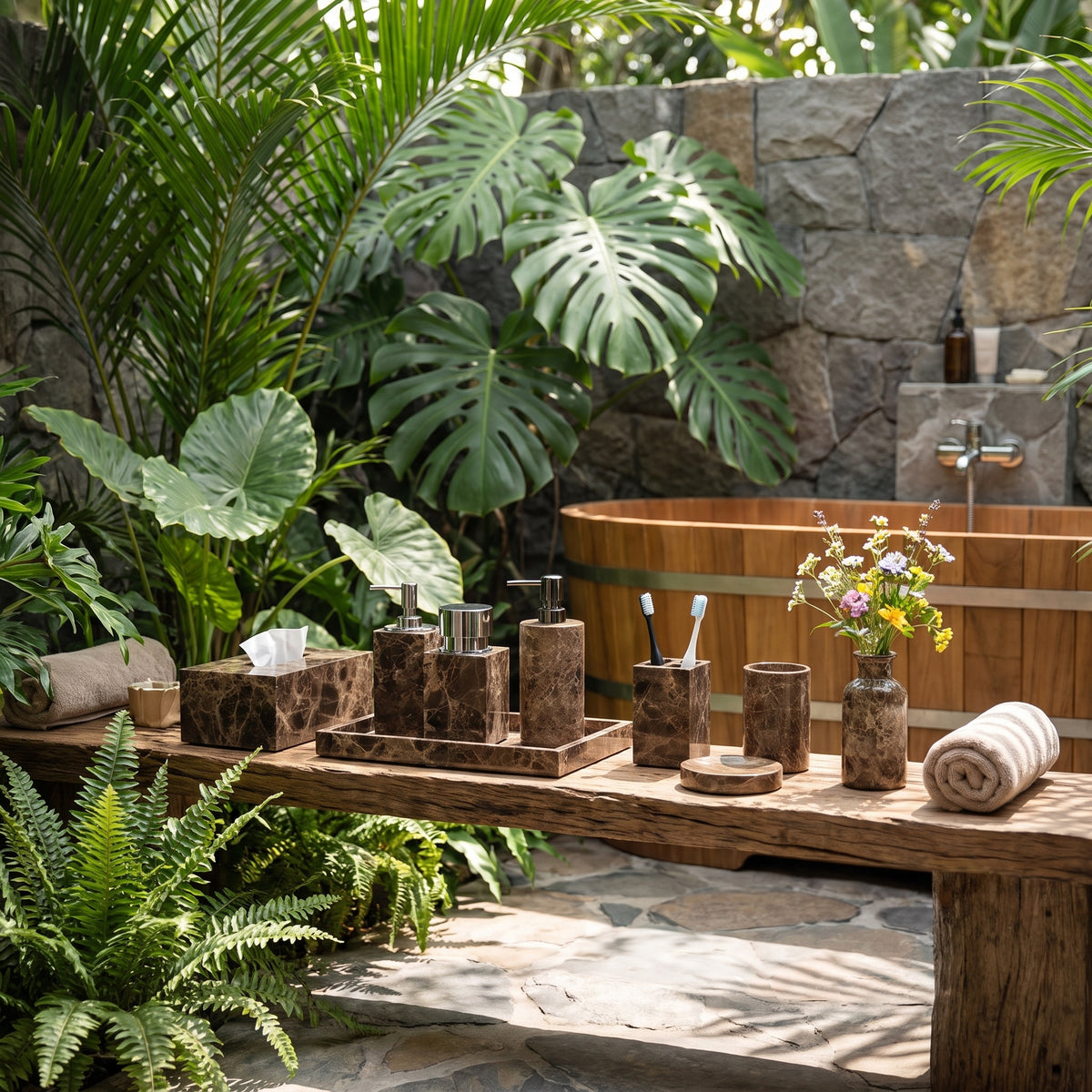 Lifestyle: outdoor / taras