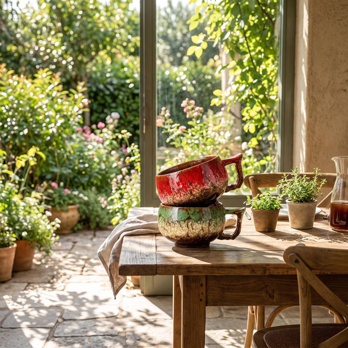 Lifestyle: outdoor / taras