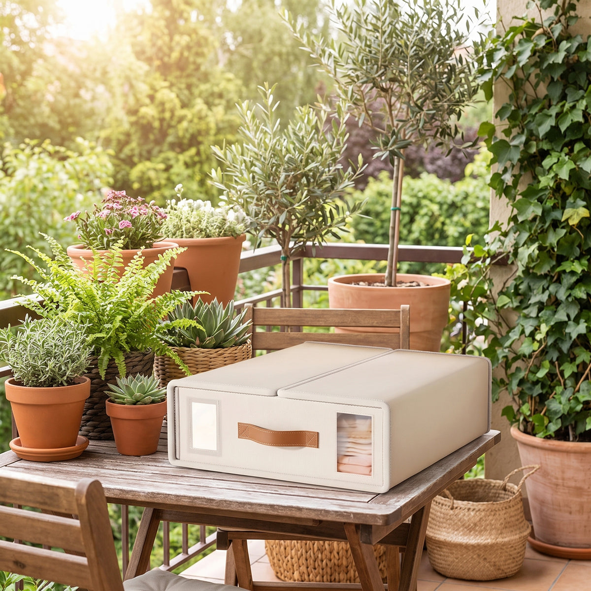Lifestyle: outdoor / taras