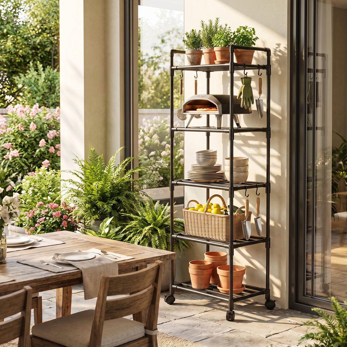 Lifestyle: outdoor / taras