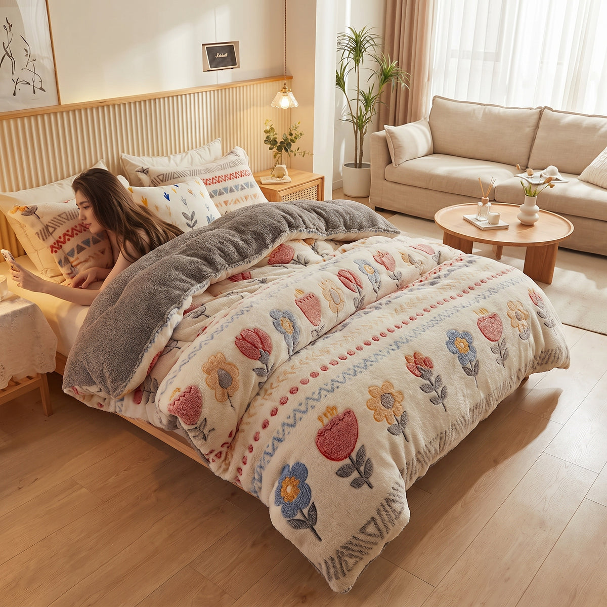 1 szt. Koc, Cienki 150X200CM 2.5KG — hero (1 szt. Koc, Cienki 150X200CM 2.5KG)
